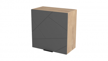 Шкаф кухон. настенный под встр. вытяжку 600х600х320 (Сплит)